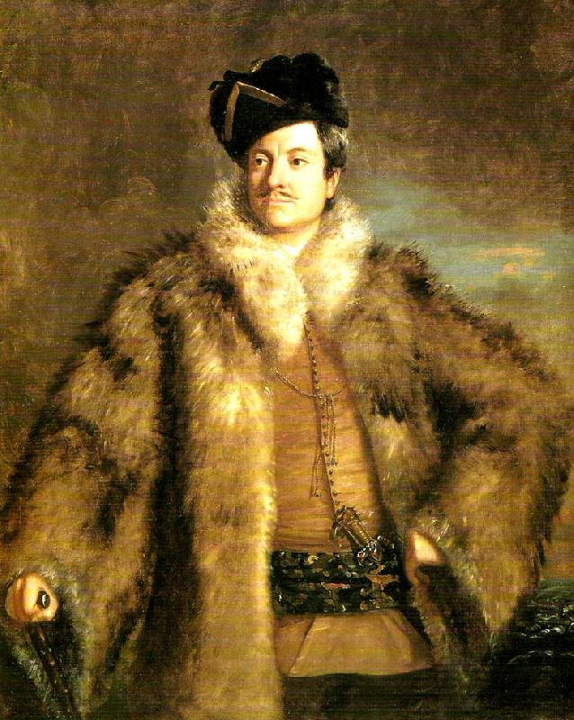 Sir Joshua Reynolds captain the hon john hamilton oil painting image